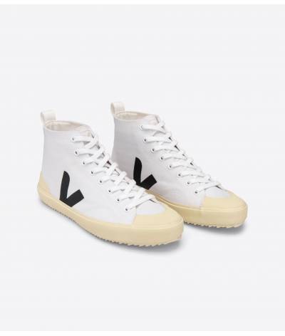 Zapatilla Veja nova ht canvas white-black