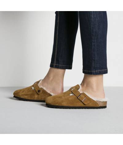 Zueco Boston Birkenstock VL LAF 1001141 mink