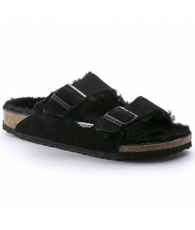 Sandalia Birkenstock Arizona black 752663 vl sheepskin