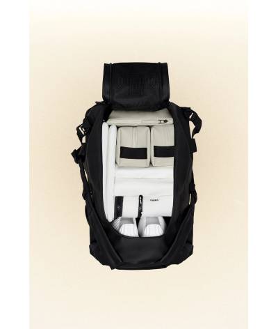 Mochila maleta Rains texel duffel small Black