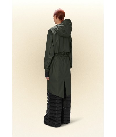 Chubasquero Rains string parka green