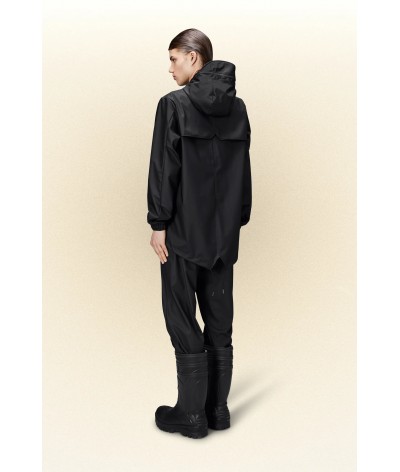 Chubasquero Rains fishtail jacket Black