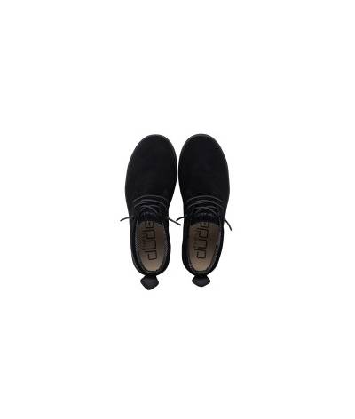 Zapatilla Jo suede jet black Hey Dude