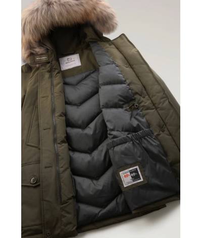 Parka Woolrich Artic w verde