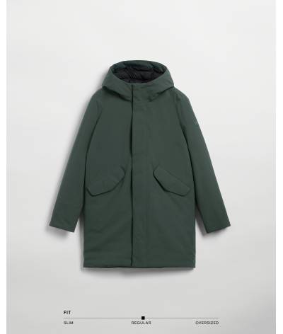 Parka Elvine hjalmar slate green