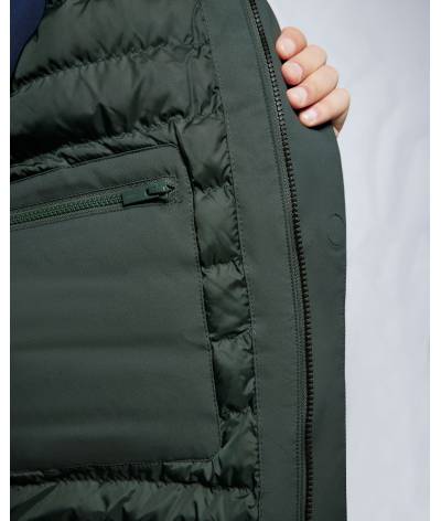 Parka Elvine hjalmar slate green