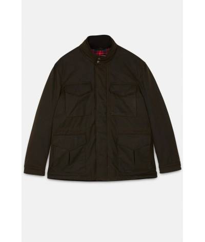 Cazadora Baracuta waxed field