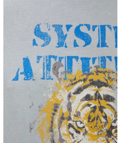 Camiseta Systemaction tiger print