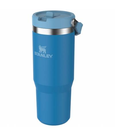 Bote pajita Stanley abatible 0,89 L azul