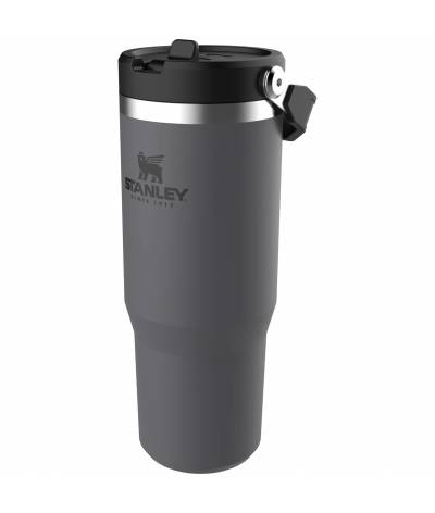 Bote pajita Stanley abatible 0,89 L gris marengo