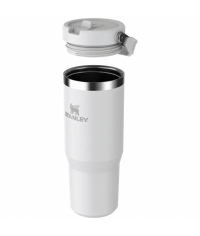 Bote pajita Stanley abatible 0,89 L Blanco