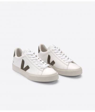 Zapatilla Veja campo chromefree white-kaki