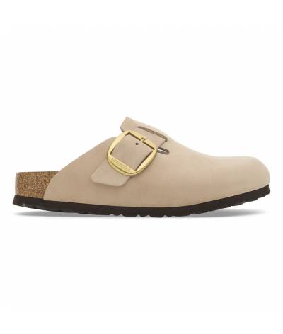 Zueco boston birkenstock big buckle sand 1028052