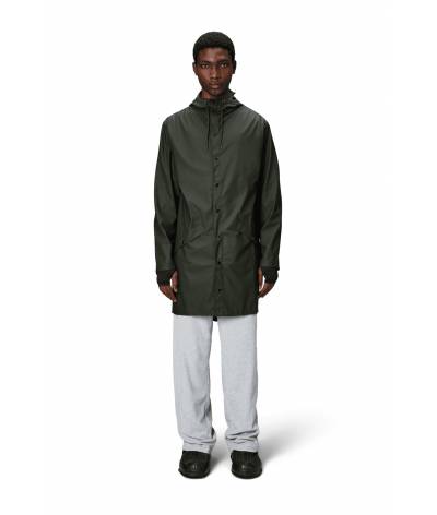 Chubasquero Rains long jacket green