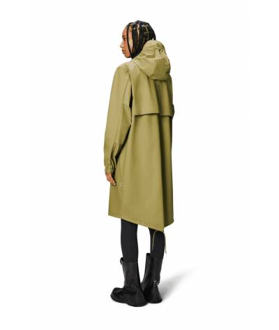 Chubasquero Rains fishtall parka khaki