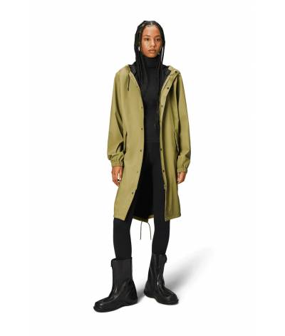 Chubasquero Rains fishtall parka khaki