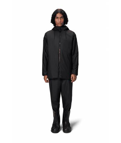 Parka Rains lohja long insulated jacket black