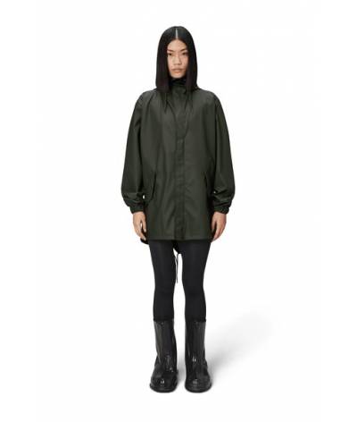 Chubasquero Rains fishtail jacket green