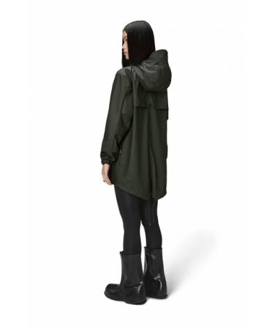 Chubasquero Rains fishtail jacket green