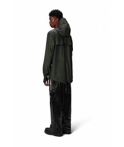 Chubasquero Rains fishtail jacket green