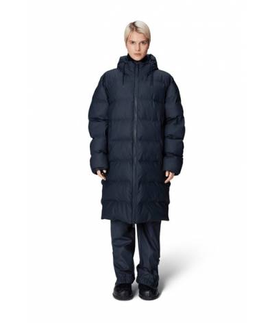 Parka Rains alta long puffer jacket navy