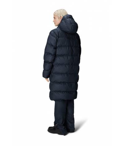 Parka Rains alta long puffer jacket navy