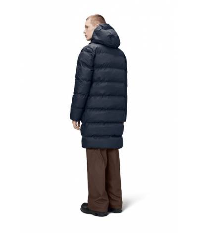 Parka Rains alta long puffer jacket navy