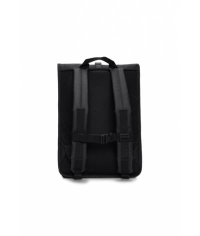 Mochila Rains rolltop rucksack Black