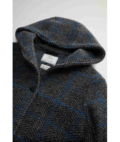 Abrigo woolrich hooded long