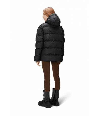 Cazadora Rains alta puffer jacket black