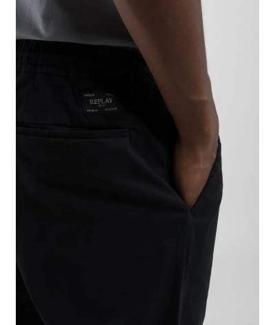 Pantalon Replay Jogger black