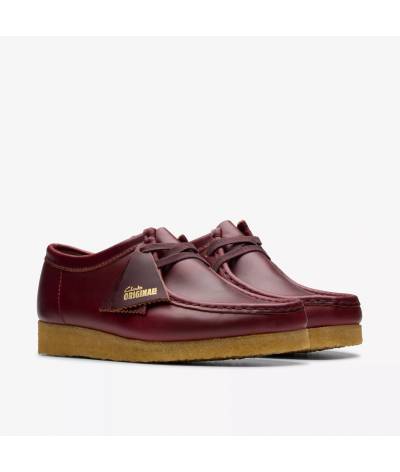 Bota Clarks Wallabee Damson