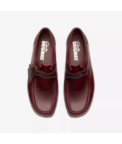 Bota Clarks Wallabee Damson