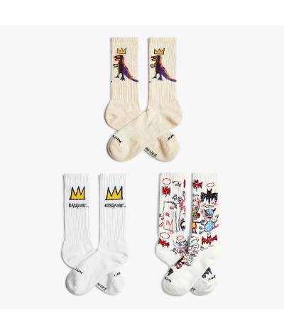 Calcetines Jimmy lion Athletic basquiat pack