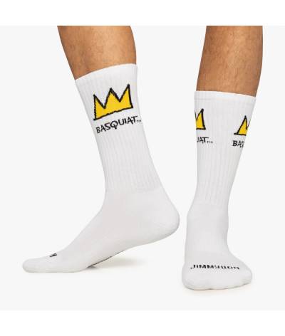 Calcetines Jimmy lion Athletic Basquiat crown