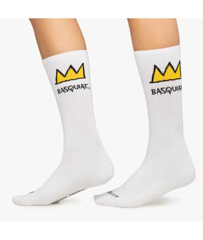 Calcetines Jimmy lion Athletic Basquiat crown